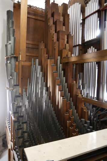 Orgeldetailfoto Furtwängler 