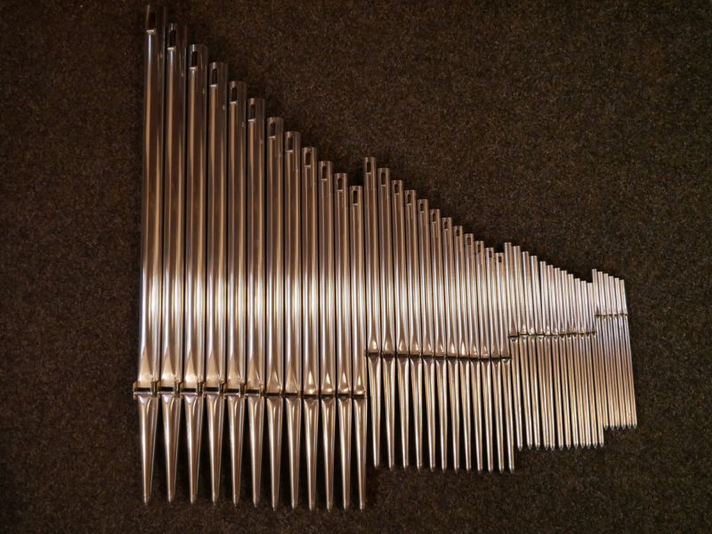 Orgeldetailfoto Ernst-Röver-Orgel Neinstedt