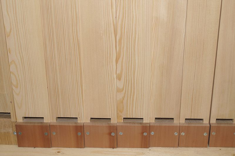 Orgeldetailfoto Ernst-Röver-Orgel Neinstedt