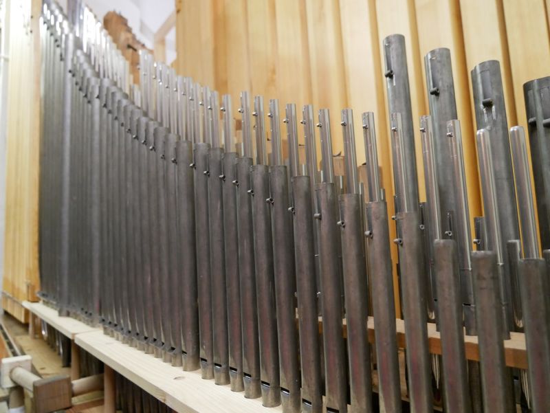 Orgeldetailfoto Ernst-Röver-Orgel Neinstedt