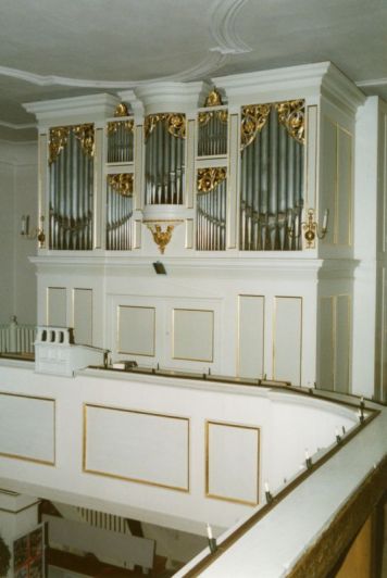 Orgeldetailfoto Gotthilf-Bärmig-Orgel Glauchau-Gesau