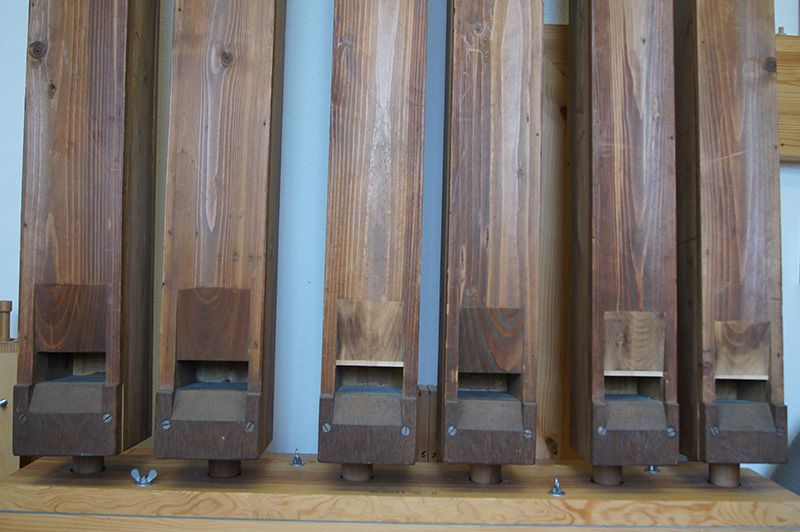 Orgeldetailfoto Ernst-Röver-Orgel Neinstedt