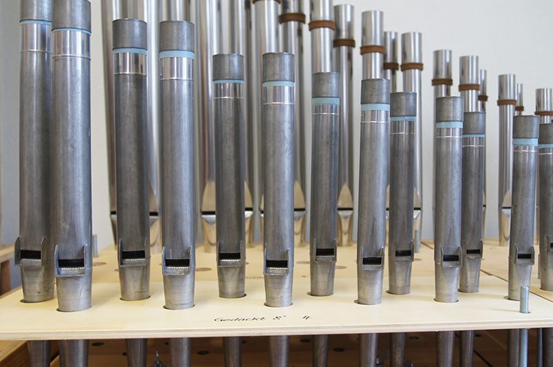 Orgeldetailfoto Ernst-Röver-Orgel Neinstedt