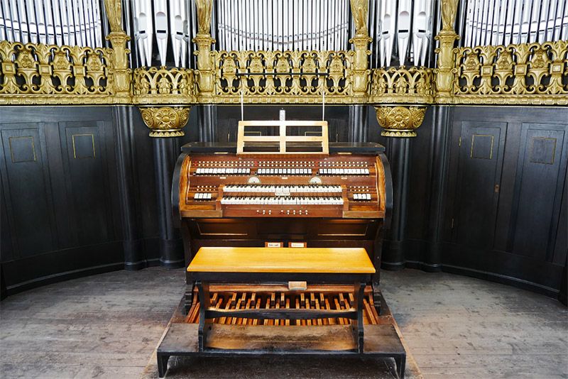 Orgeldetailfoto Jehmlich-Orgel Aue-Zelle