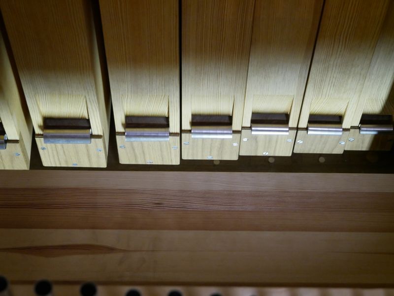 Orgeldetailfoto Ernst-Röver-Orgel Neinstedt