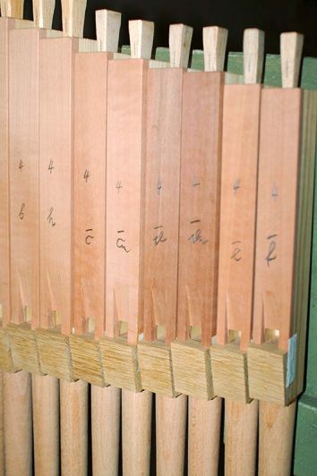 Orgeldetailfoto Johann-Friedrich-Schulze-Orgel Erfurt