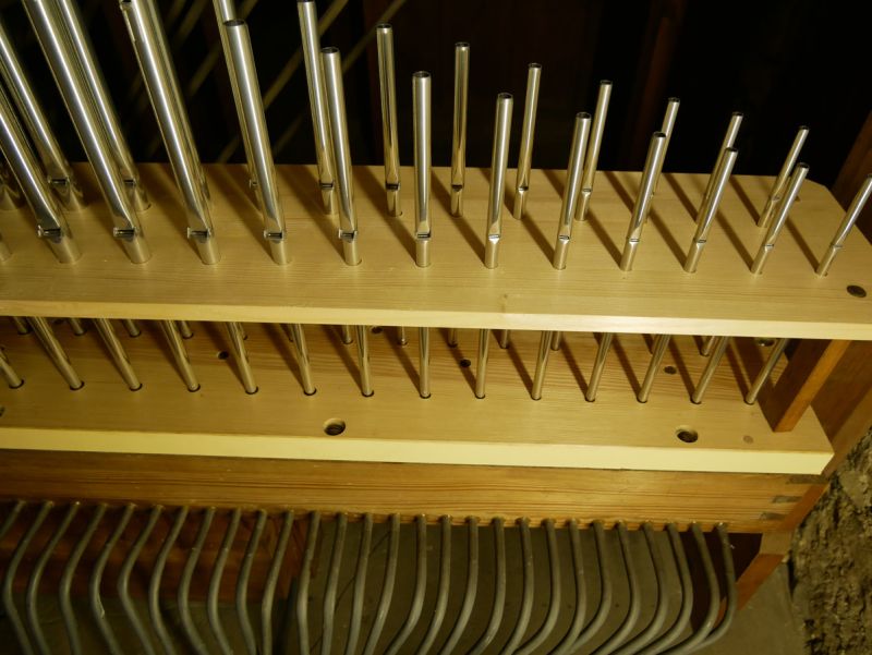 Orgeldetailfoto Ernst-Röver-Orgel Neinstedt