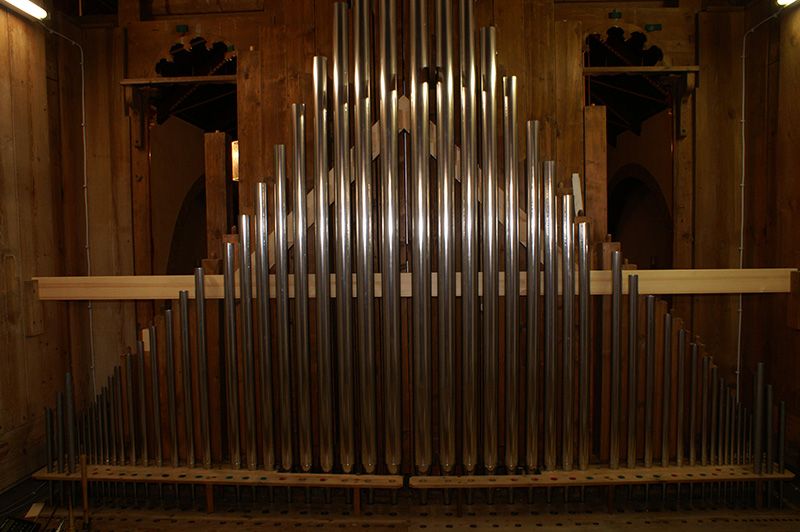 Orgeldetailfoto Ernst-Röver-Orgel Neinstedt