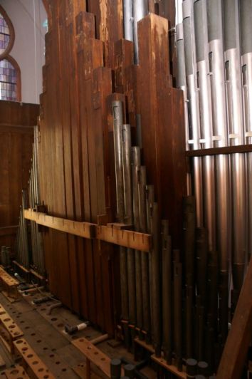 Orgeldetailfoto Wilhelm-Rühlmann-Orgel Magdeburg-Buckau