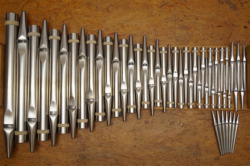 Orgeldetailfoto Johannes-Jacobus-Donati-Orgel Beierfeld