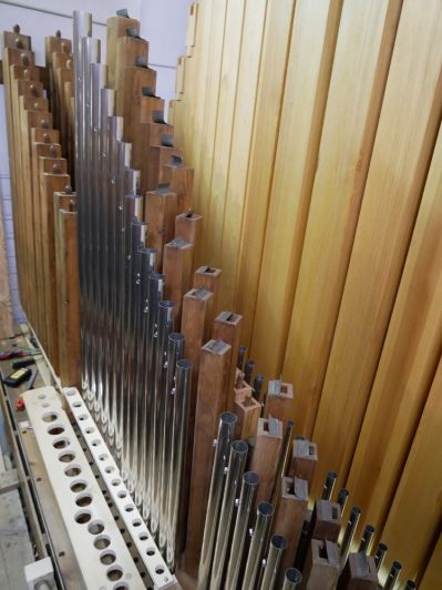 Orgeldetailfoto Ernst-Röver-Orgel Neinstedt