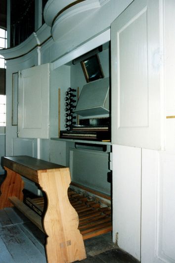 Orgeldetailfoto Christian-Friedrich-Poppe-Orgel Großenstein