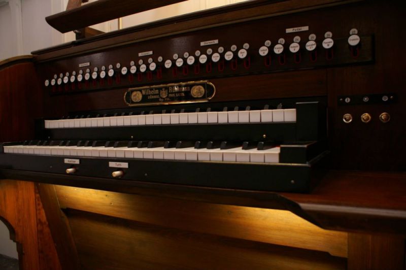Orgeldetailfoto Wilhelm-Rühlmann-Orgel Magdeburg-Buckau