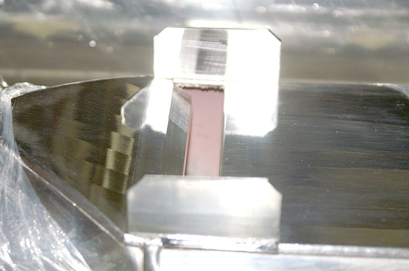 Orgeldetailfoto Metallpfeifenwerk