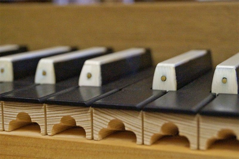 Orgeldetailfoto Johannes-Jacobus-Donati-Orgel Beierfeld