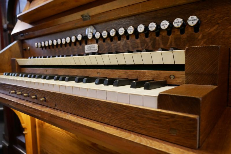 Orgeldetailfoto Ernst-Röver-Orgel Neinstedt