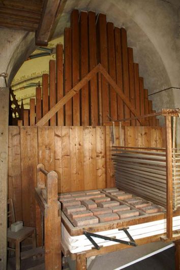 Orgeldetailfoto Ernst-Röver-Orgel Altenbeichlingen