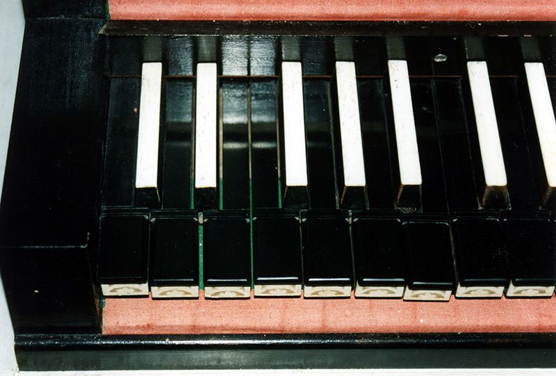 Orgeldetailfoto Christian-Friedrich-Poppe-Orgel Großenstein