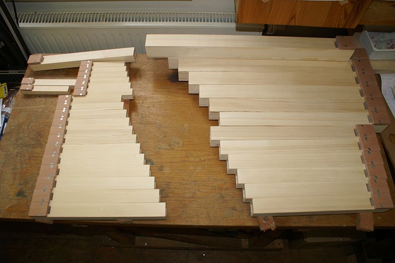 Orgeldetailfoto Ernst-Röver-Orgel Neinstedt