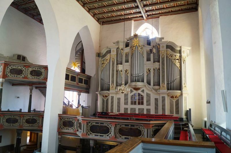 Orgeldetailfoto Walcker-Orgel Weida