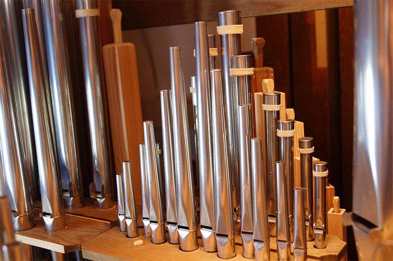 Orgeldetailfoto Johannes-Jacobus-Donati-Orgel Beierfeld