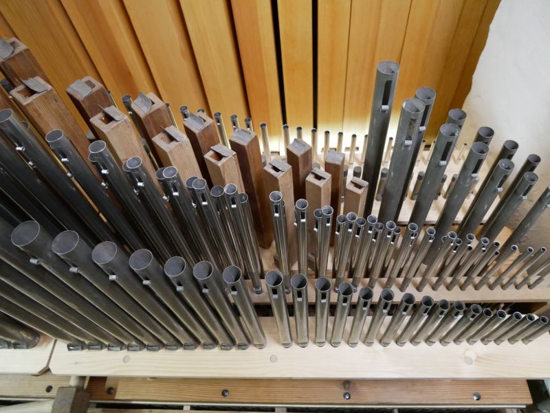 Orgeldetailfoto Ernst-Röver-Orgel Neinstedt