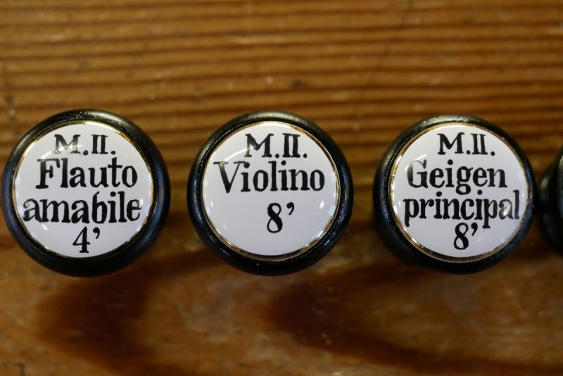 Orgeldetailfoto Ernst-Röver-Orgel Neinstedt