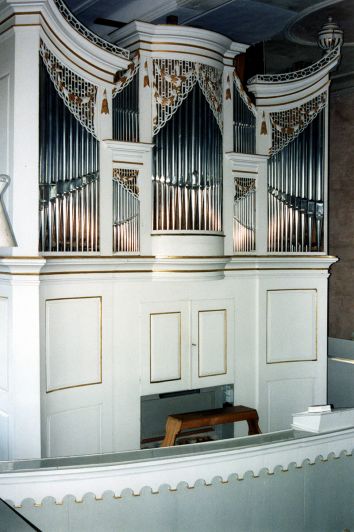 Orgeldetailfoto Christian-Friedrich-Poppe-Orgel Großenstein