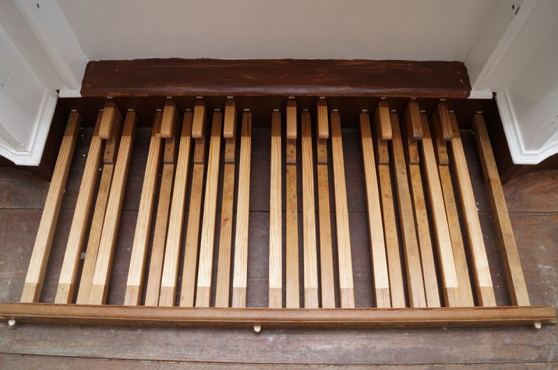 Orgeldetailfoto Schütz-Orgel Leitlitz