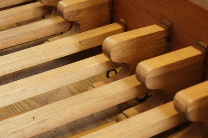 Orgeldetailfoto Christoph-Gottlob-Donati-Orgel Lichtenwalde