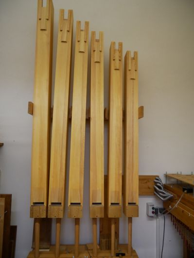 Orgeldetailfoto Ernst-Röver-Orgel Neinstedt