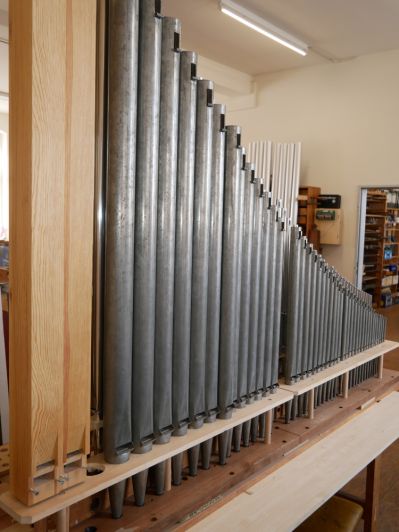 Orgeldetailfoto Ernst-Röver-Orgel Neinstedt