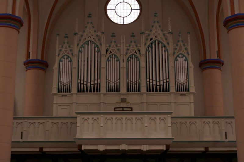 Orgeldetailfoto Wilhelm-Rühlmann-Orgel Magdeburg-Buckau