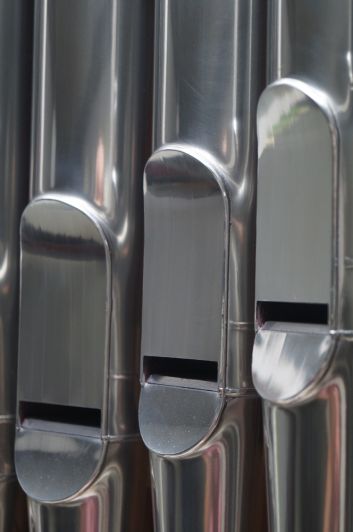 Orgeldetailfoto Schütz-Orgel Leitlitz