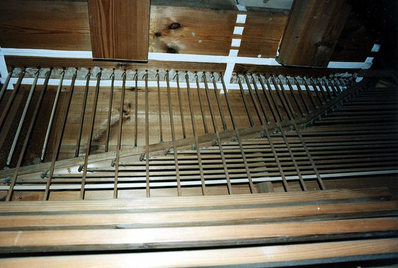 Orgeldetailfoto Christian-Friedrich-Poppe-Orgel Großenstein