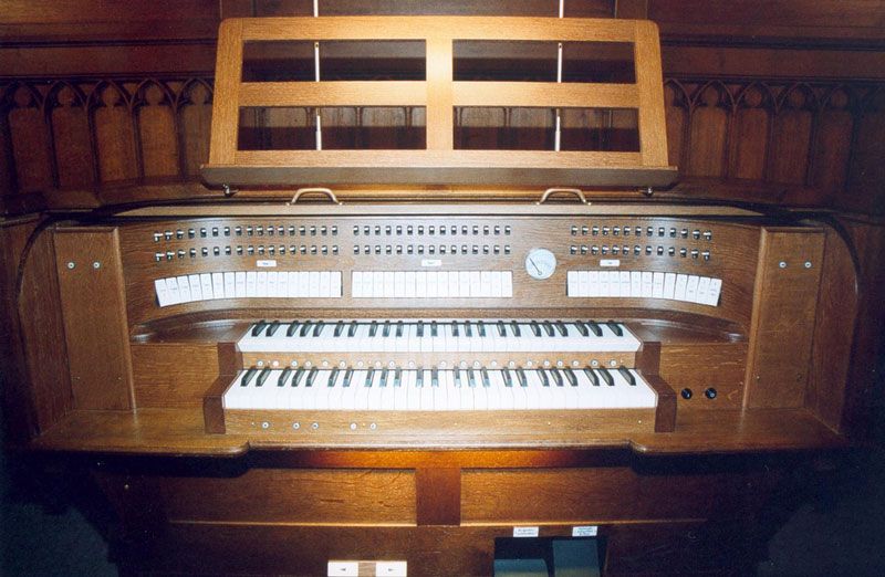 Orgeldetailfoto Eggert-Stahlhuth-Orgel Kirchen