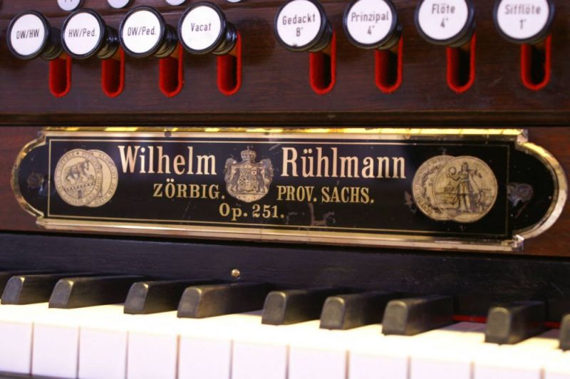 Orgeldetailfoto Wilhelm-Rühlmann-Orgel Magdeburg-Buckau