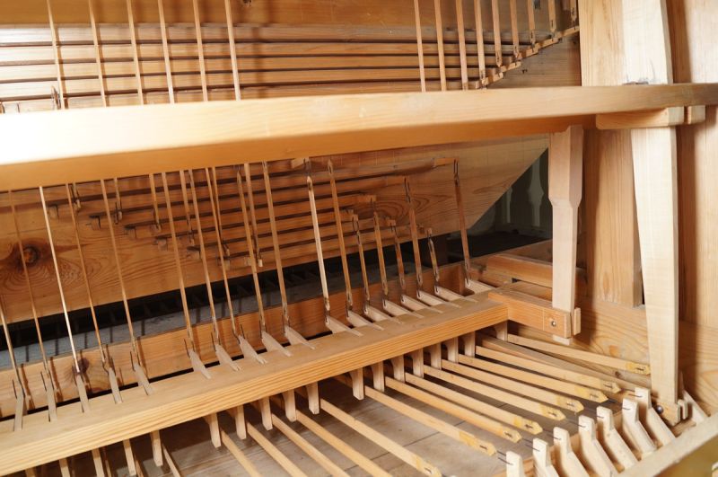 Orgeldetailfoto Schütz-Orgel Leitlitz