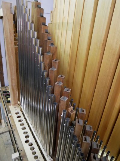 Orgeldetailfoto Ernst-Röver-Orgel Neinstedt