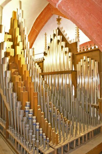 Orgeldetailfoto Richard-Kreutzbach-Orgel Ehrenfriedersdorf