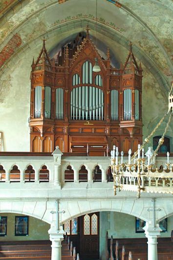 Orgeldetailfoto Ernst-Röver-Orgel Altenbeichlingen
