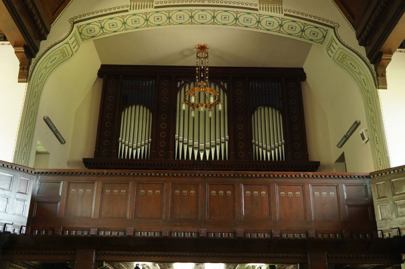Orgeldetailfoto Hermann-Eule-Orgel Klingenthal-Brunndöbra
