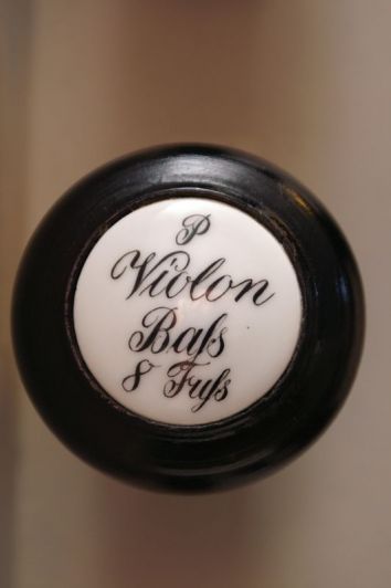 Orgeldetailfoto Johann-Christoph-Dinger-Orgel Herrengosserstedt