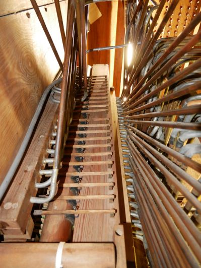 Orgeldetailfoto Ernst-Röver-Orgel Neinstedt