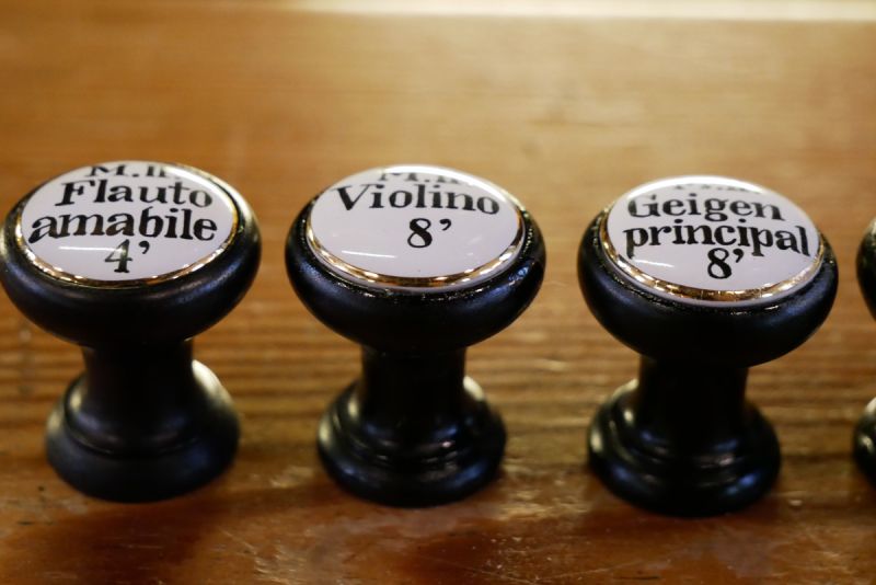 Orgeldetailfoto Ernst-Röver-Orgel Neinstedt