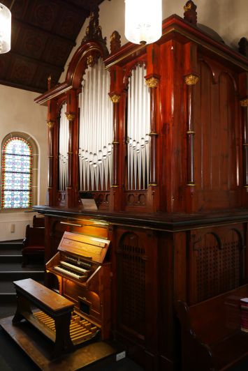 Orgeldetailfoto Ernst-Röver-Orgel Neinstedt