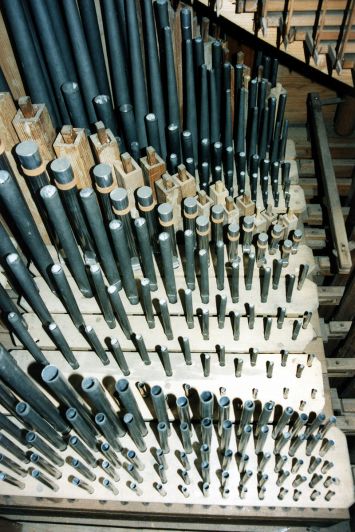Orgeldetailfoto Christian-Friedrich-Poppe-Orgel Großenstein