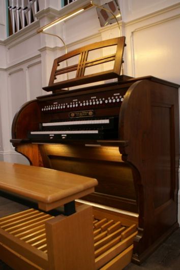 Orgeldetailfoto Wilhelm-Rühlmann-Orgel Magdeburg-Buckau