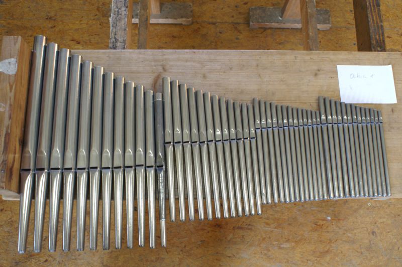 Orgeldetailfoto Schütz-Orgel Leitlitz