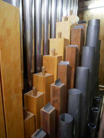 Orgeldetailfoto Ernst-Röver-Orgel Neinstedt